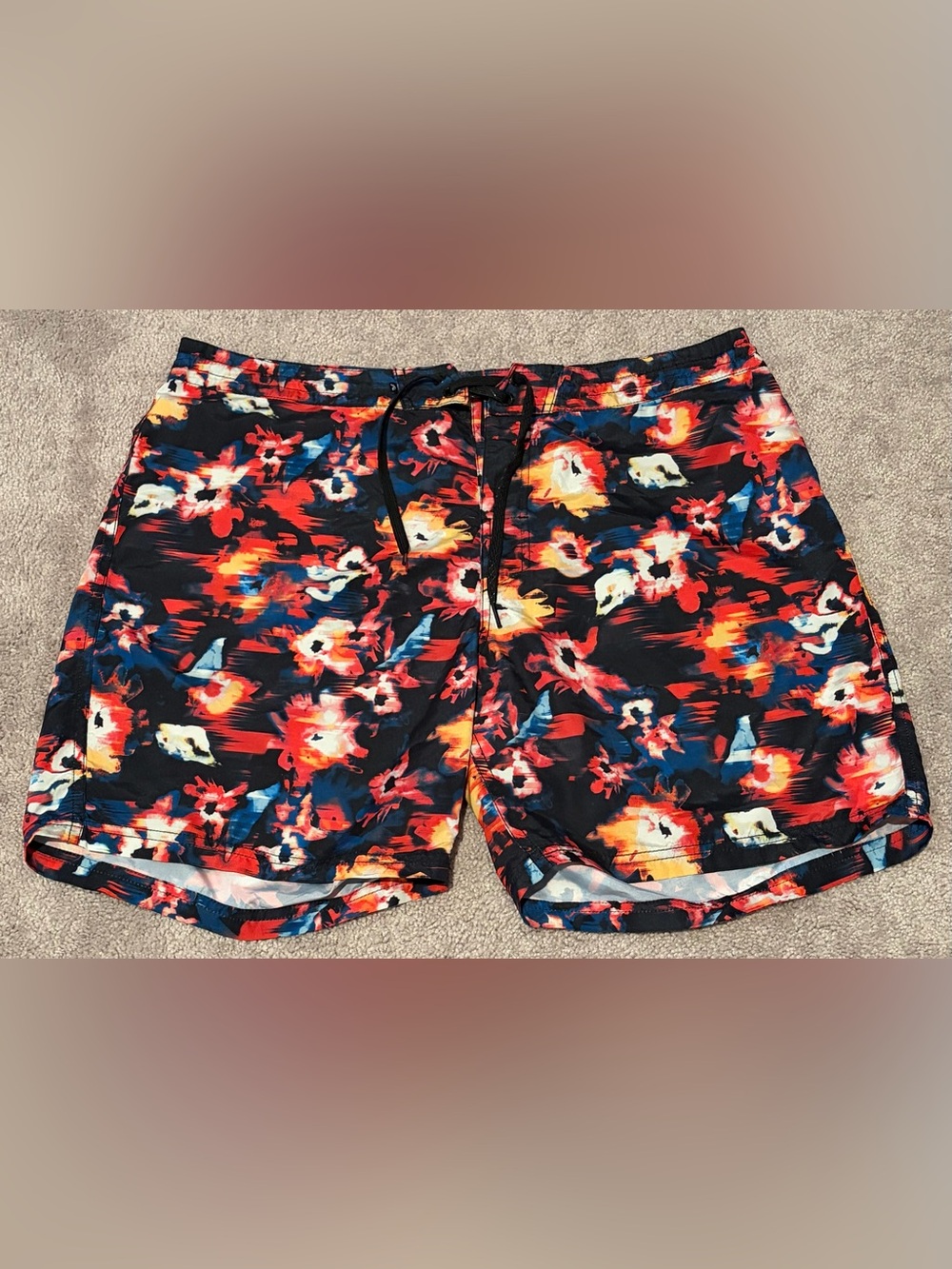 Rusty Boardshorts Swim Trunks Unlined Men’s Size 36 Measured 38x7